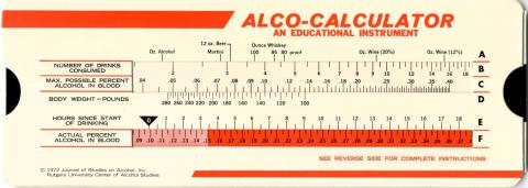alco-calculator front
